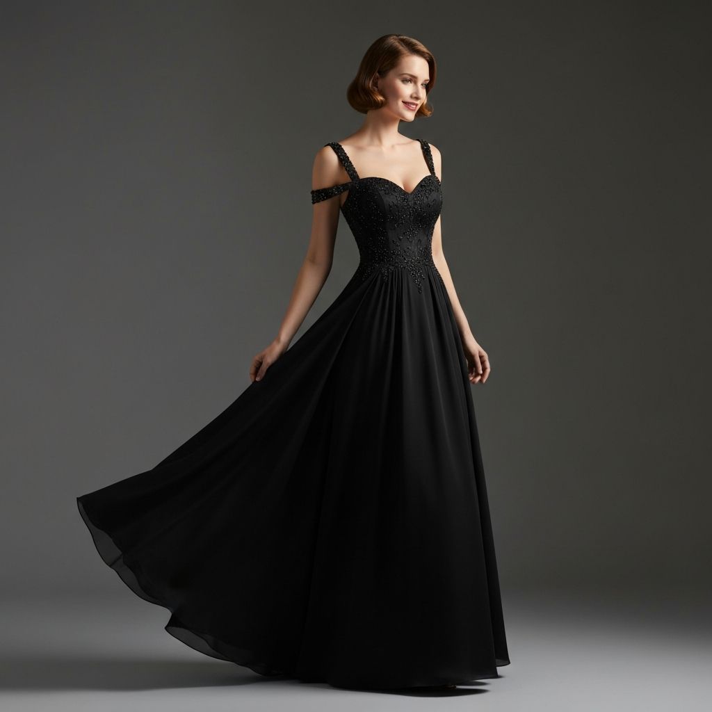 Robe de Soirée Noire